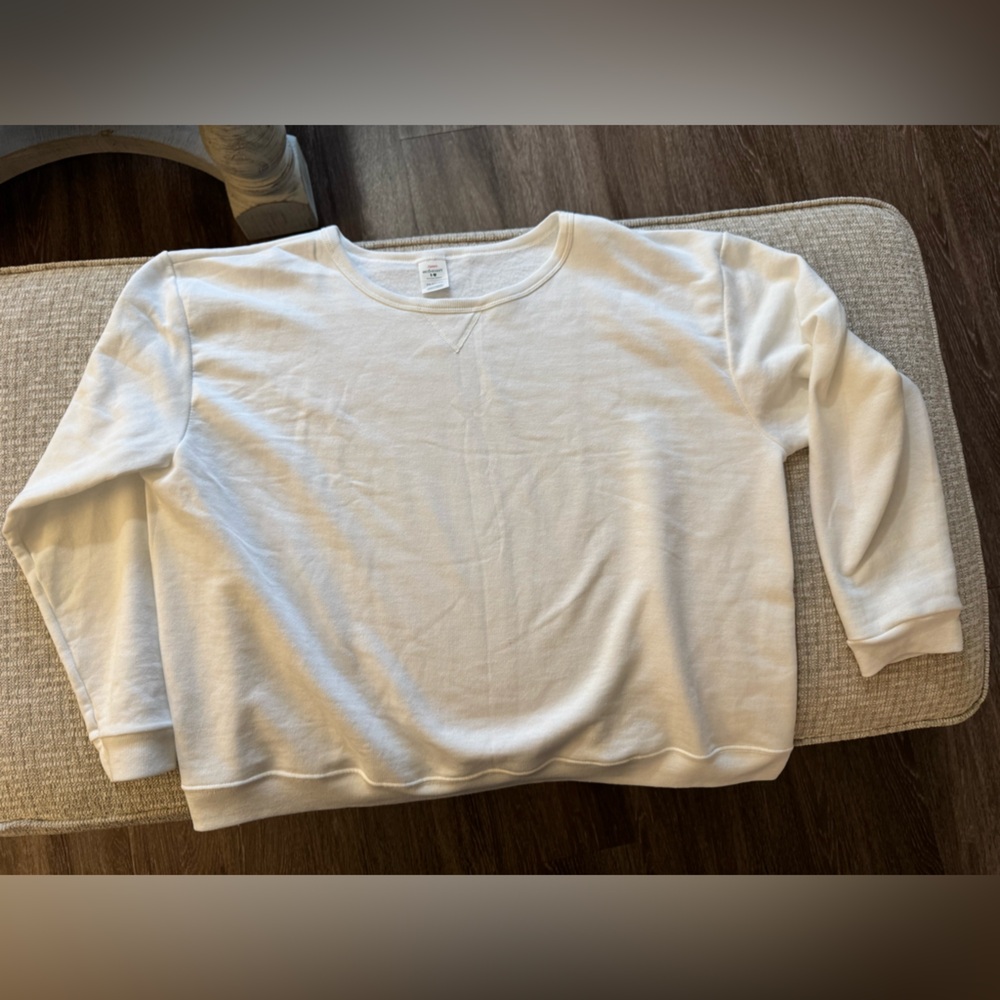 White Sweatshirt